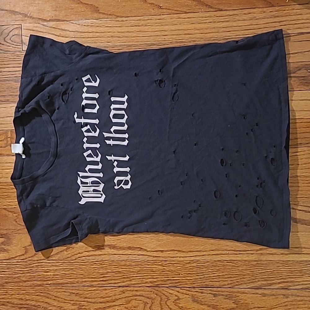 Forever 21 Black Graphic Tee